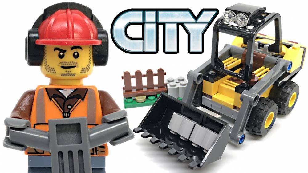 LEGO City - Trator Carregador da Construção 60219