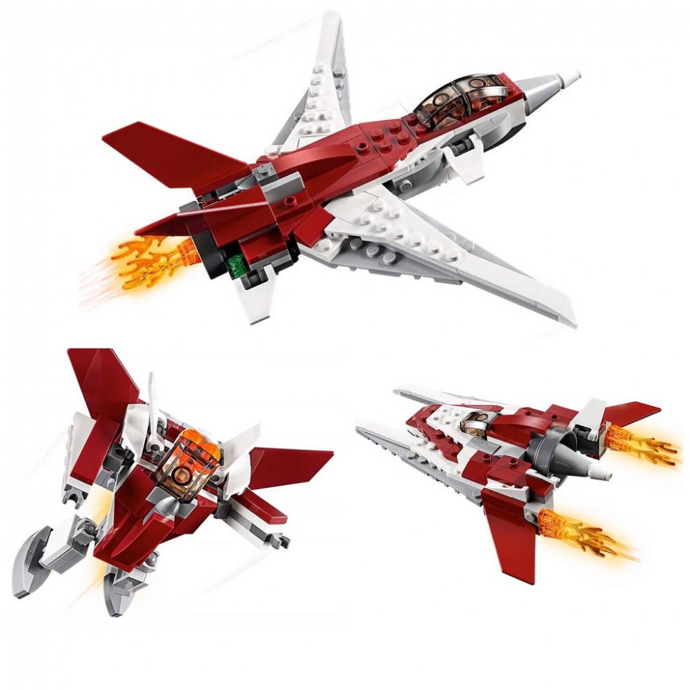 LEGO Creator 3 em 1 - Avião Futurista 31086
