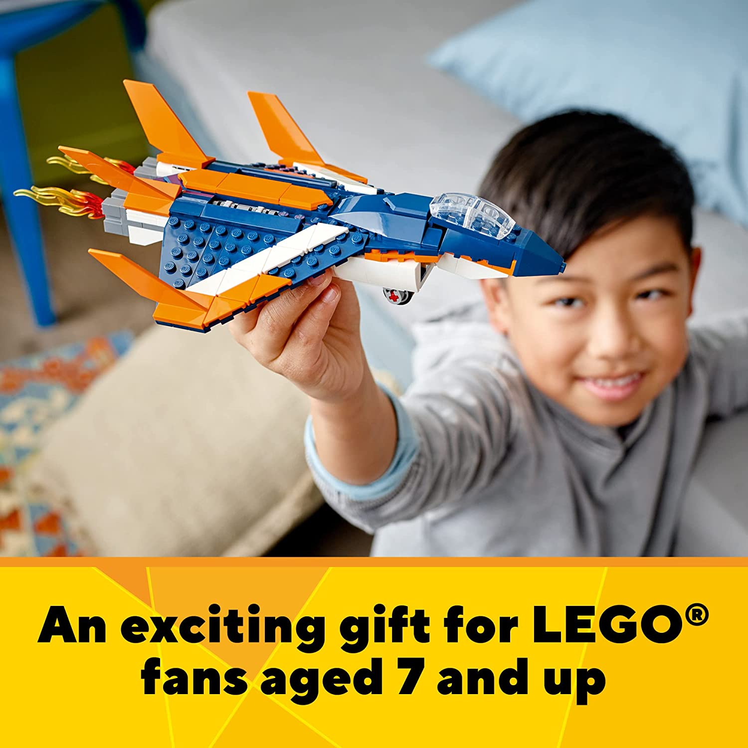 LEGO Creator 3 em 1 - Jato supersônico 31126