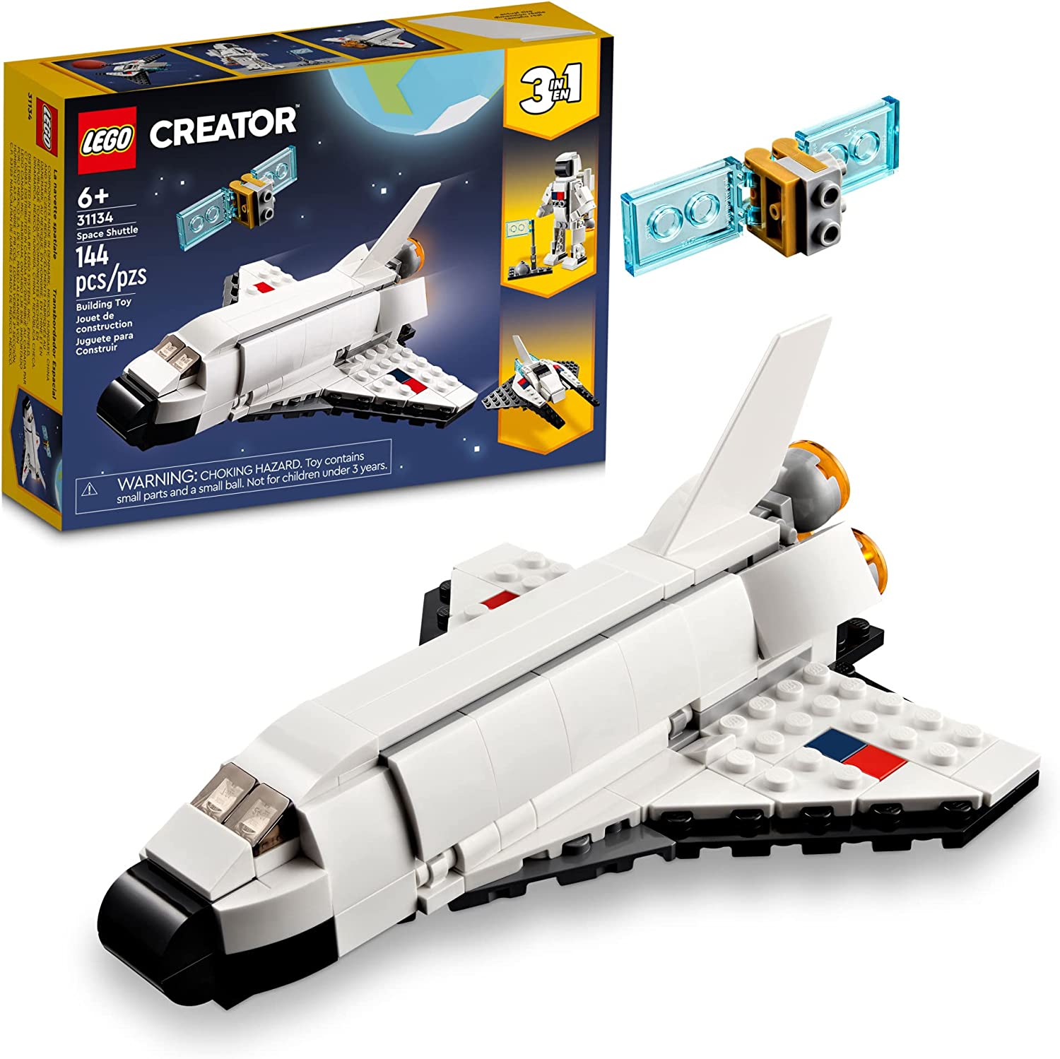 LEGO Creator 3 em 1 - Ônibus Espacial 31134