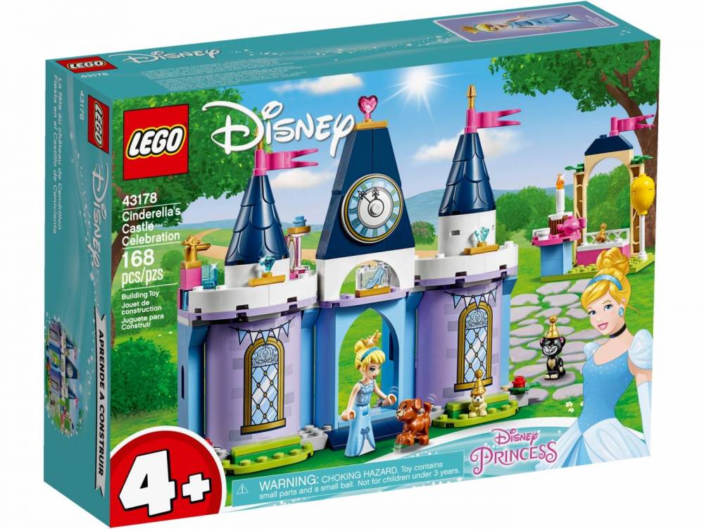 Lego Disney - A Celebração no Castelo da Cinderela 43178