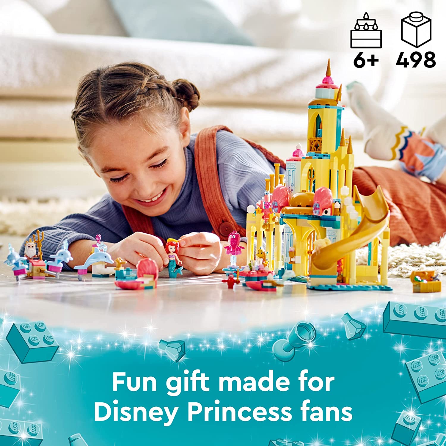 LEGO Disney - O Palácio Subaquático da Ariel 43207