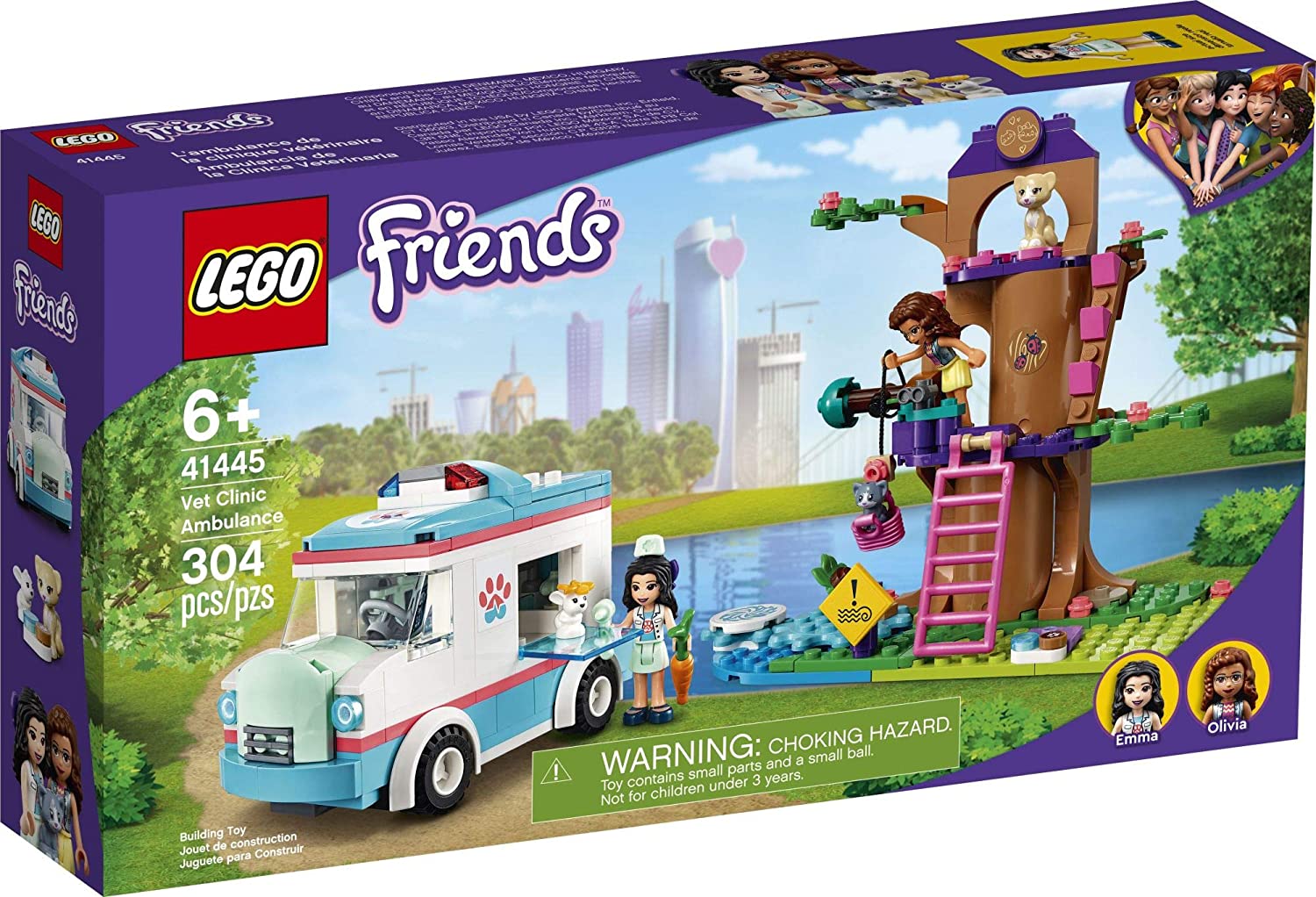 LEGO Friends - Ambulância da Clínica Veterinária 41445