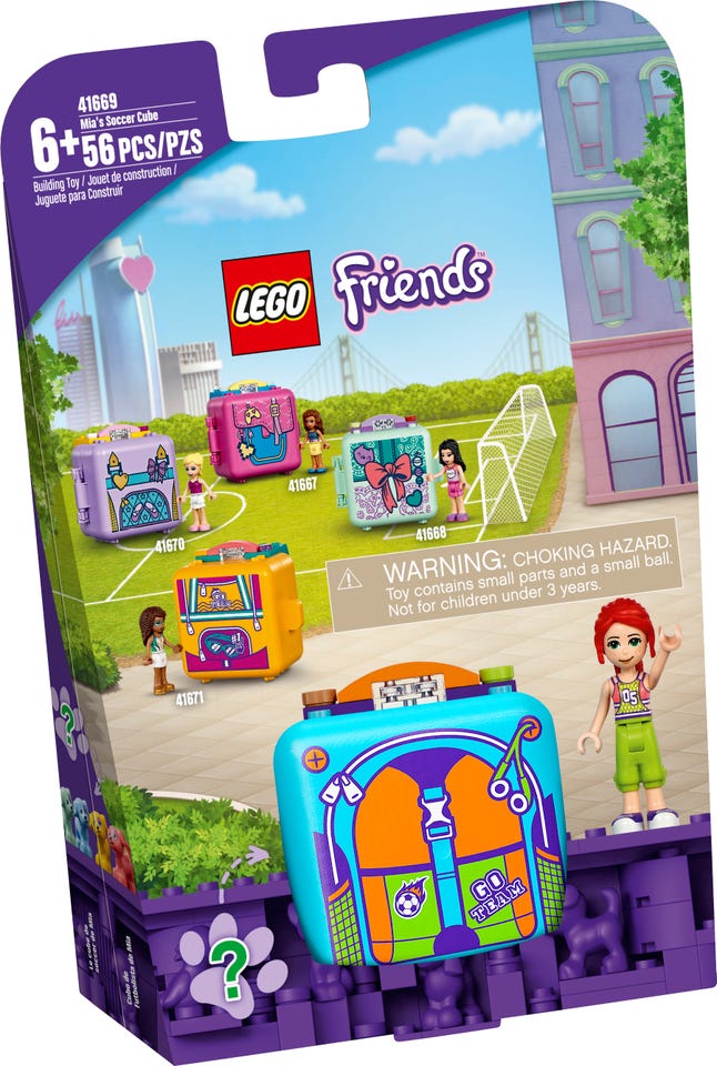LEGO Friends - Cubo de Futebol da Mia 41669