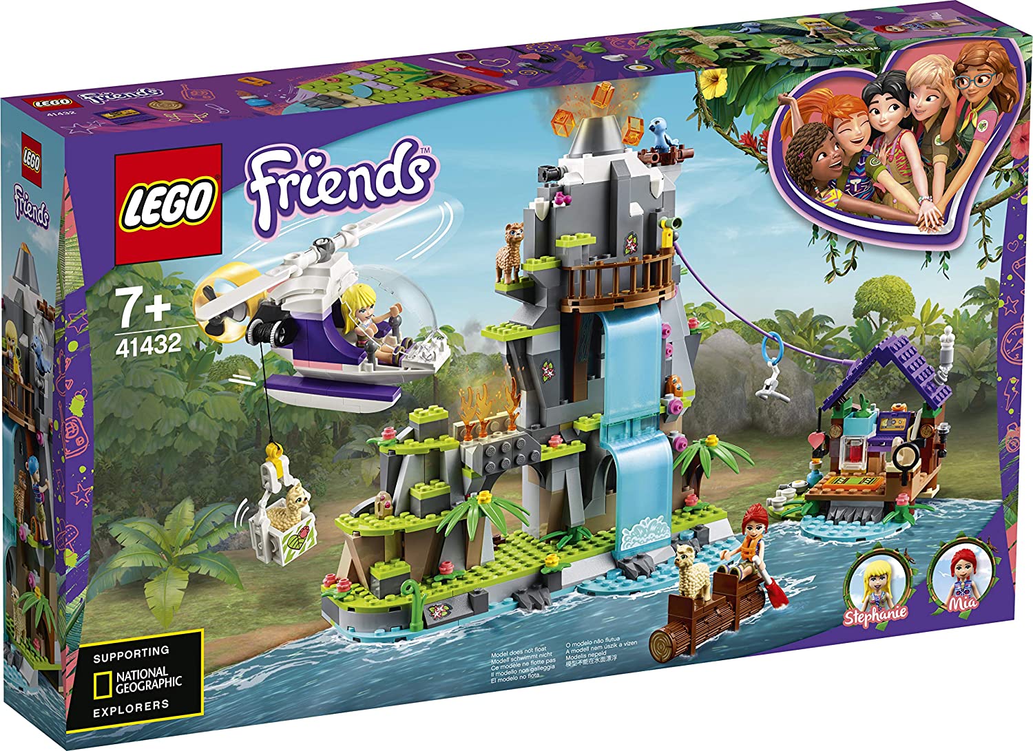 LEGO Friends - Resgate de Alpaca na Selva da Montanha 41432