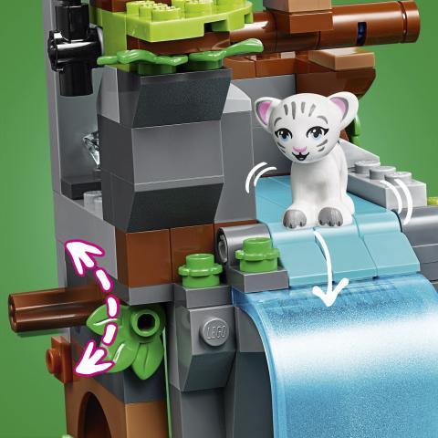 LEGO Friends - Resgate do Tigre na Selva com Balão 41423 