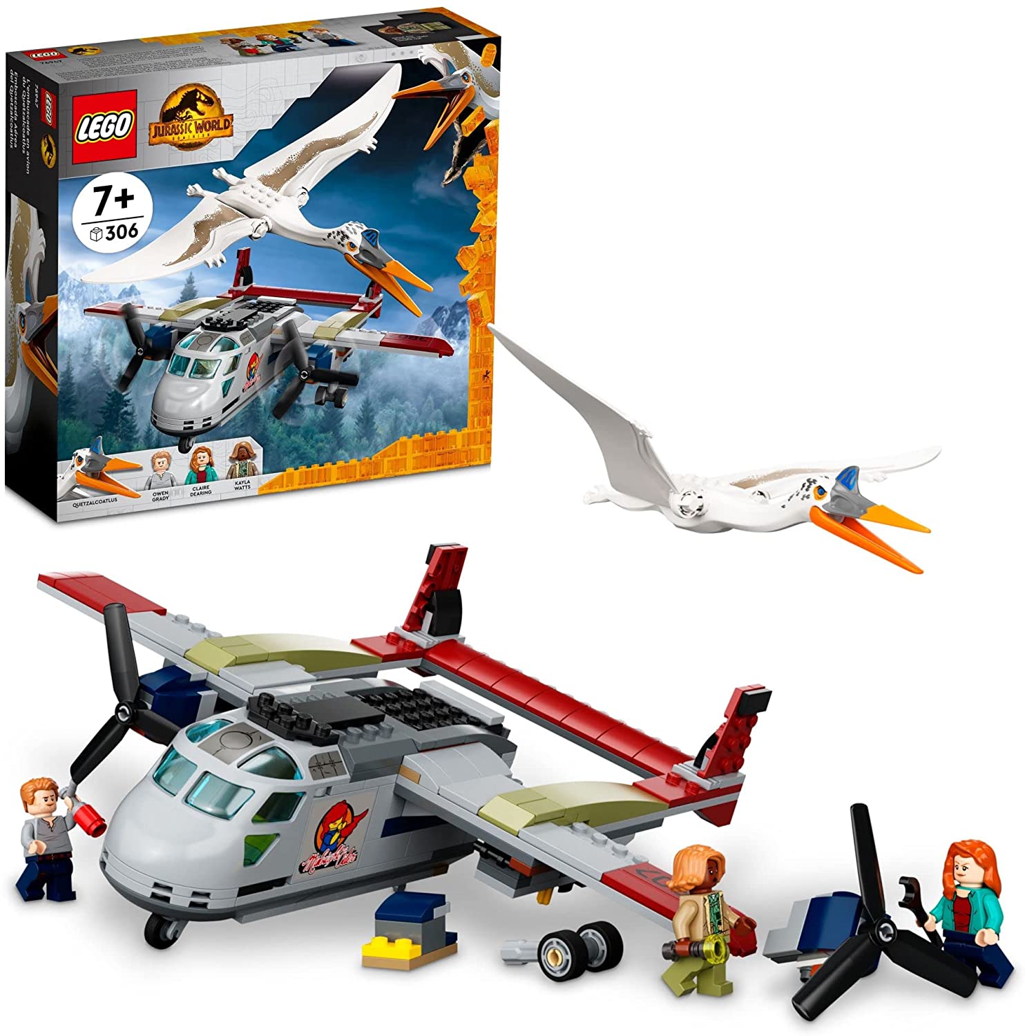LEGO Jurassic World- Emboscada de Avião ao Quetzalcoatlus 76947