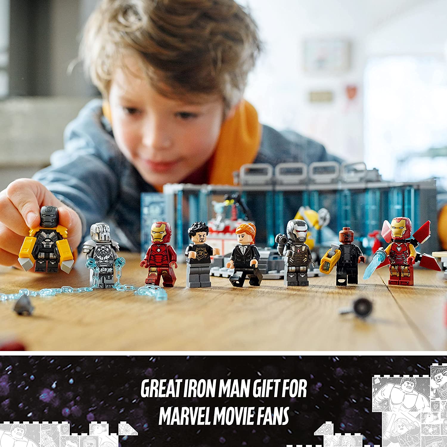 LEGO Marvel - Arsenal de Iron Man 76216