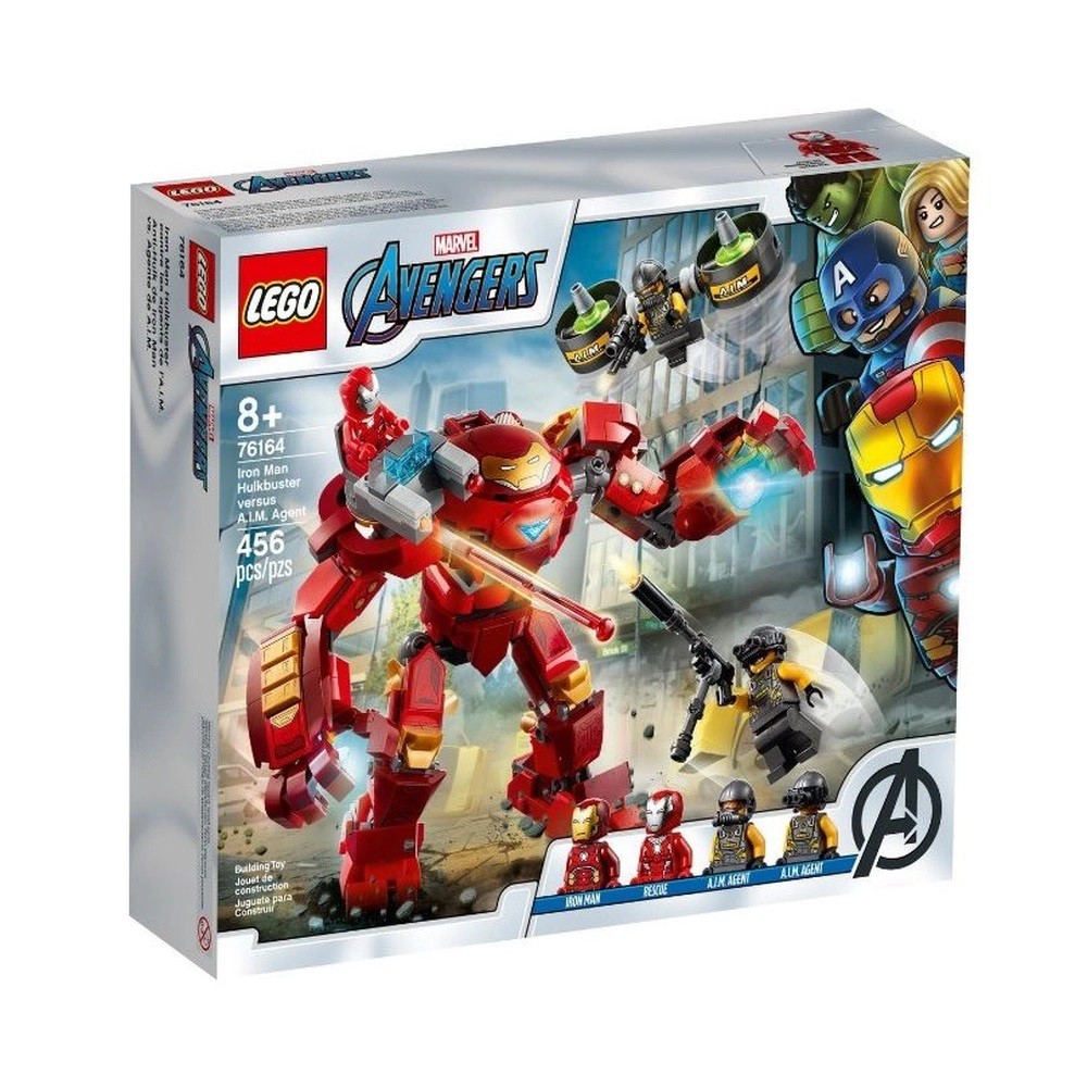 LEGO Marvel Avengers - Homem de Ferro Hulkbuster contra Agente AIM  76164