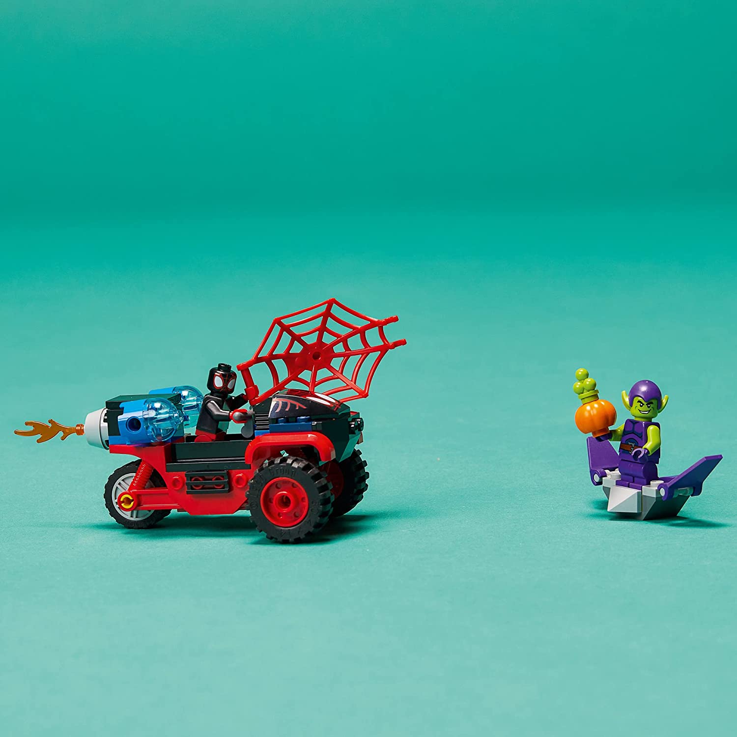 LEGO Marvel - Miles Morales: Triciclo Eletrônico do Homem-Aranha  10781