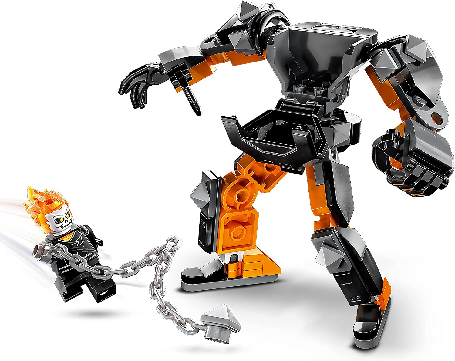 LEGO Marvel - Robô Motoqueiro Fantasma e Motocicleta 76245