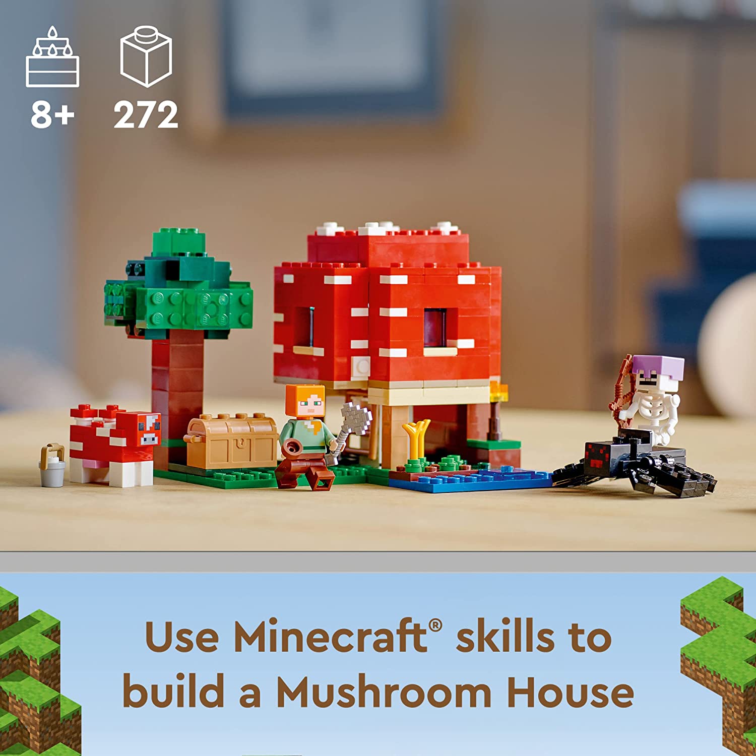 LEGO Minecraft - A Casa Cogumelo 21179
