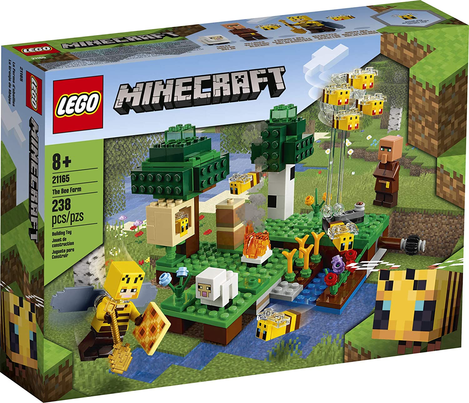 LEGO Minecraft - A Fazenda das Abelhas - 21165