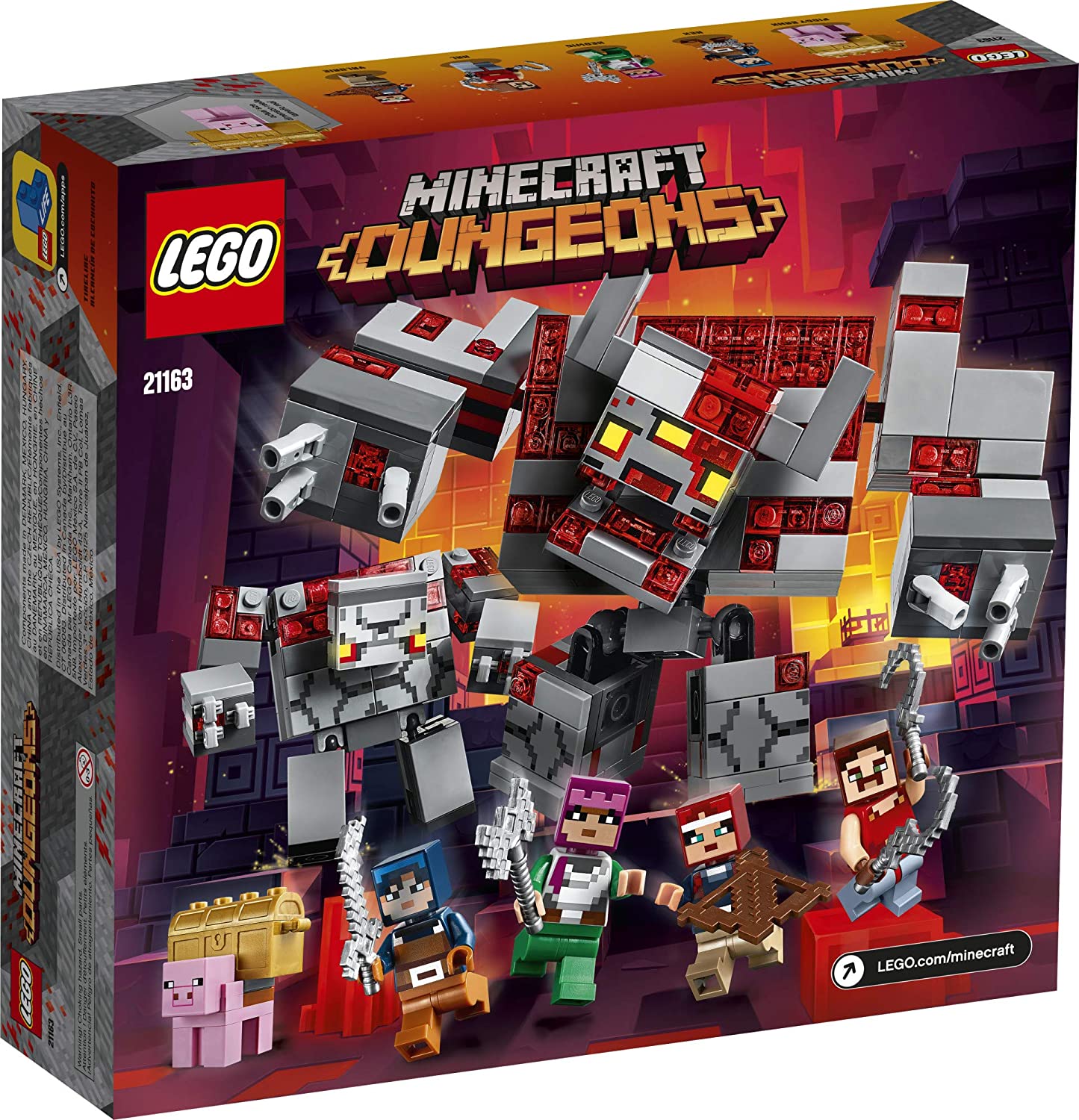 LEGO  Minecraft - O Combate de Redstone 21163