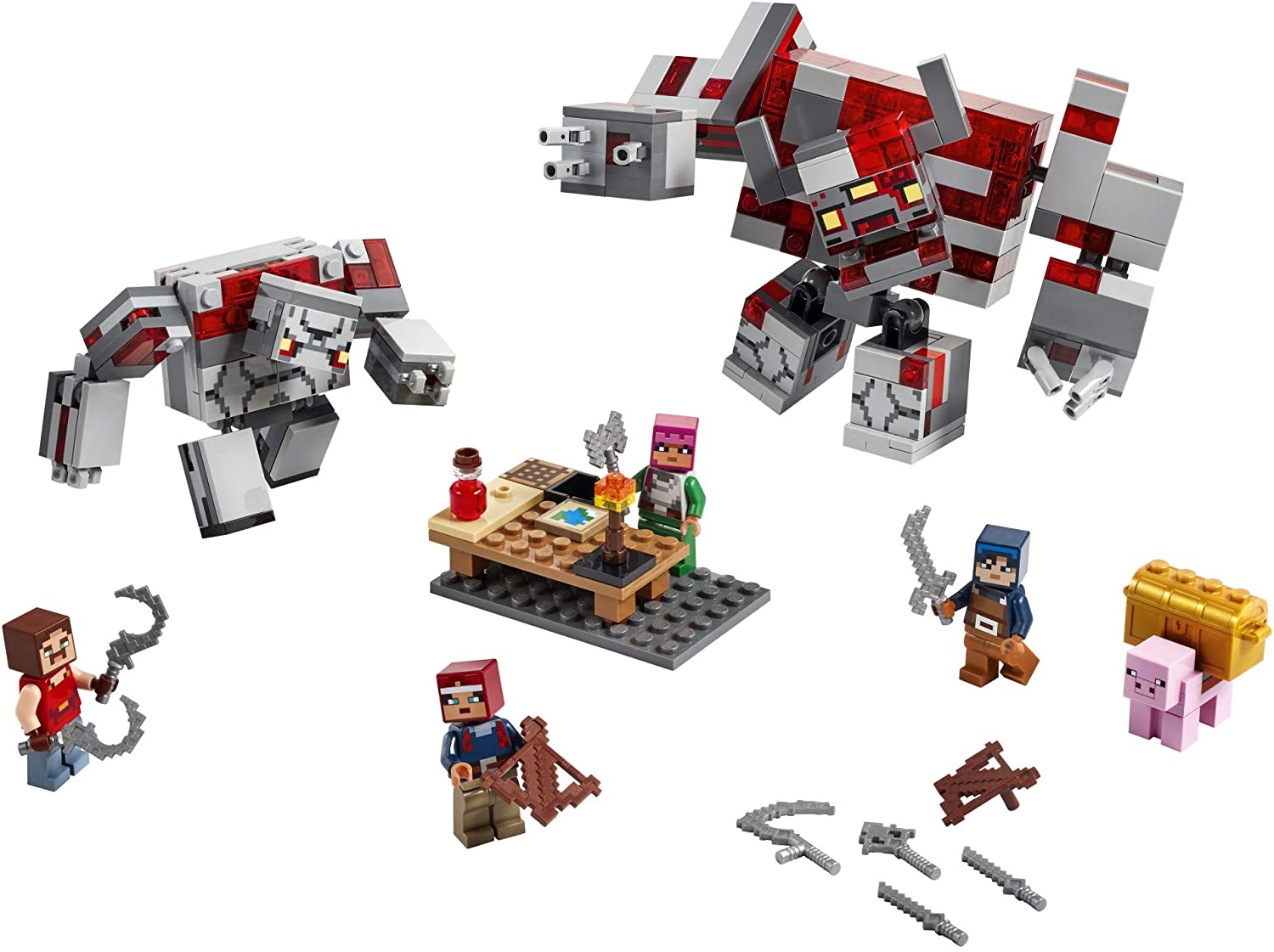 LEGO  Minecraft - O Combate de Redstone 21163