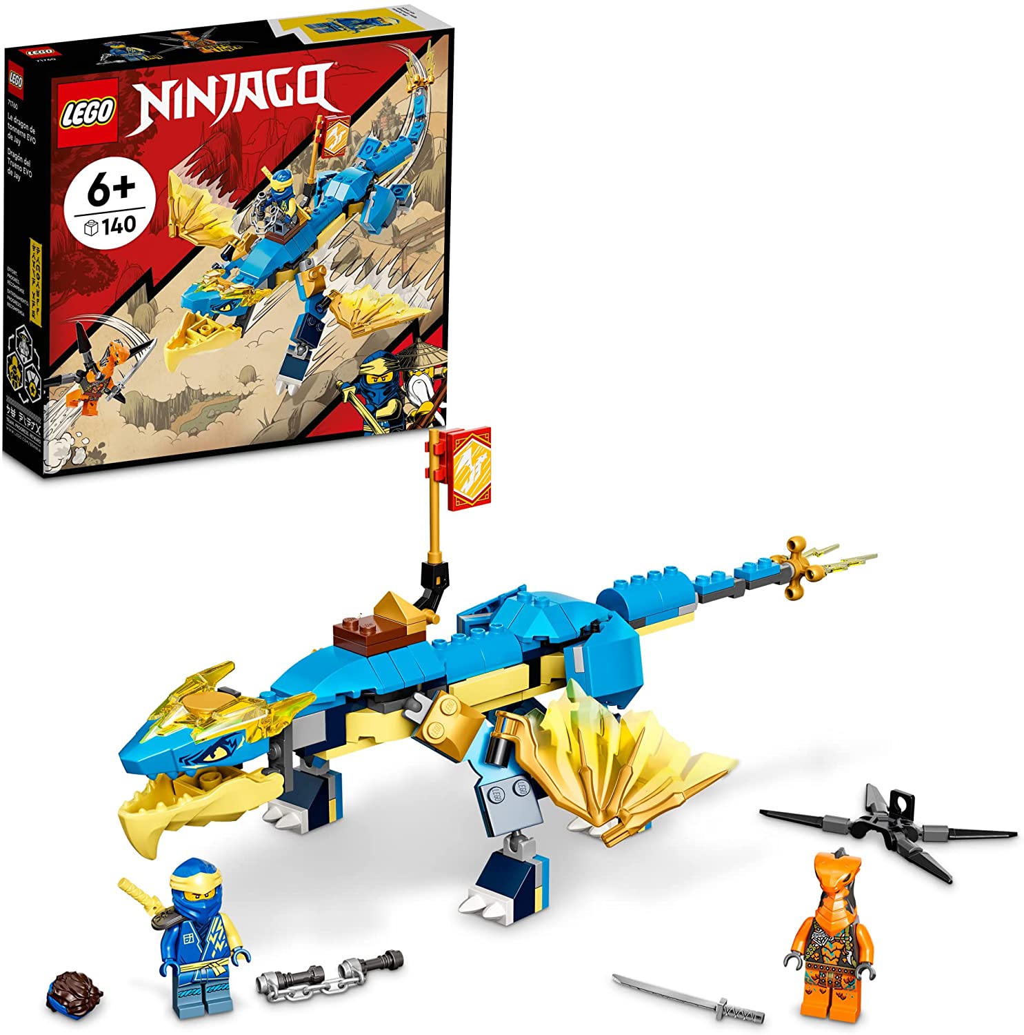 LEGO Ninjago - Dragão Trovão EVO do Jay 71760
