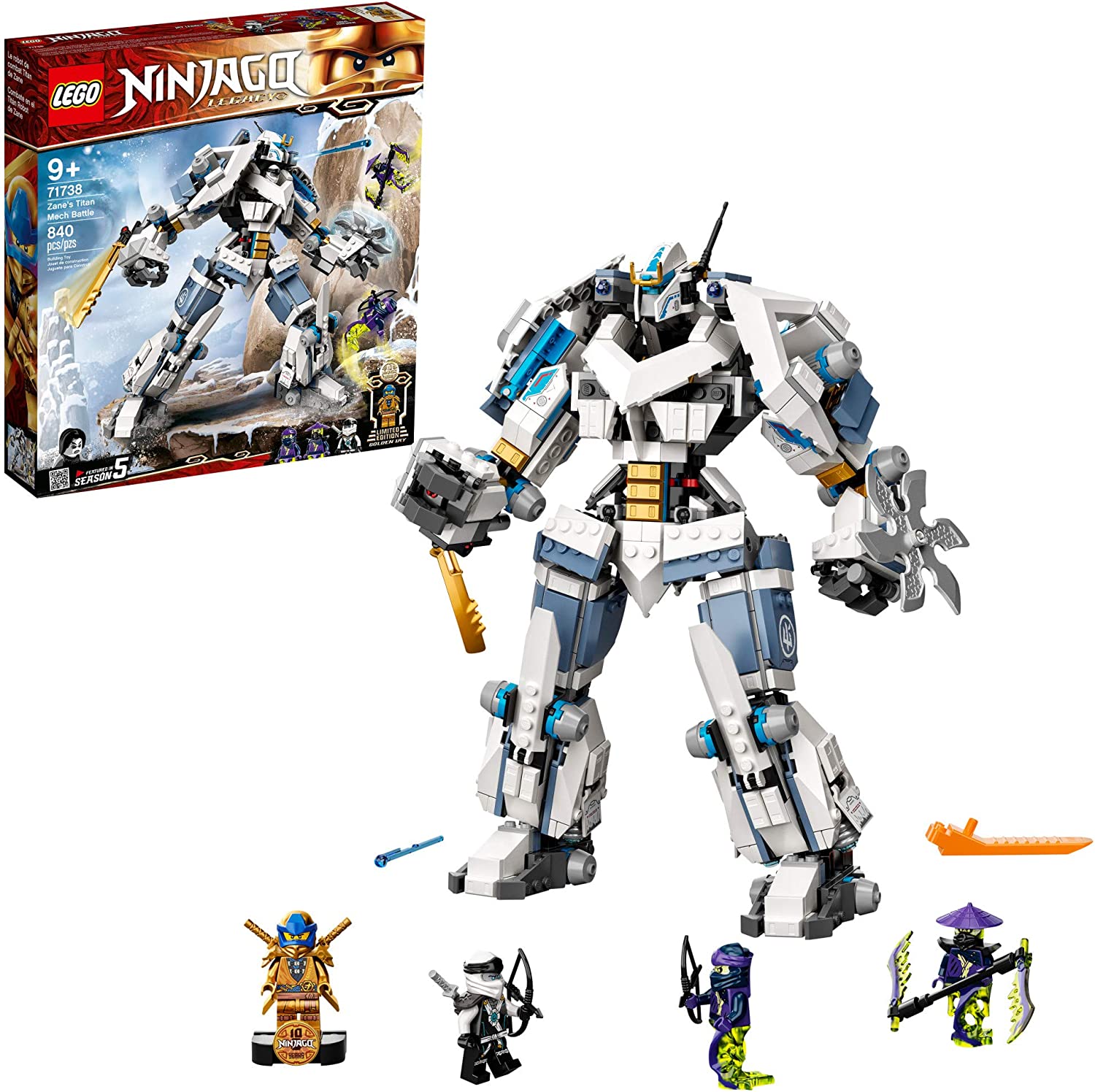 LEGO Ninjago - O Combate do Robô Titã de Zane - 71738
