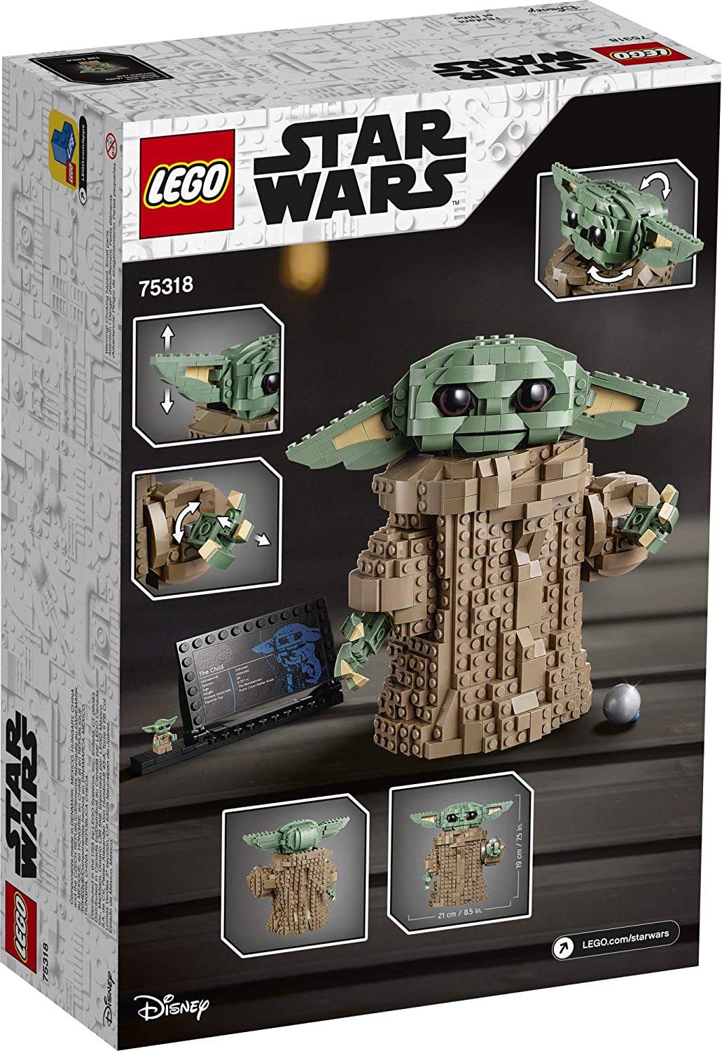 LEGO Star Wars: O Mandaloriano - Bebê Yoda 75318