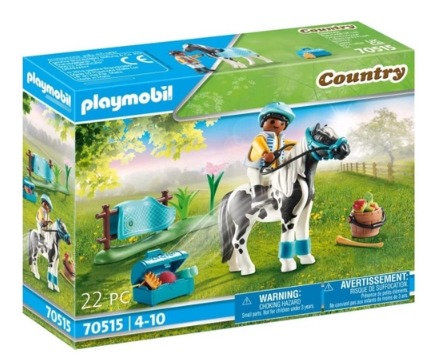 Playmobil Country - Fazenda Dos Pôneis Lewitzer 70515