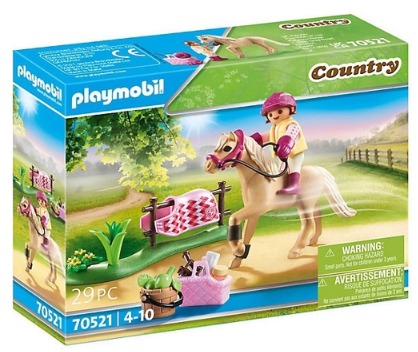 Playmobil Country - Pônei Alemão Colecionável 70521