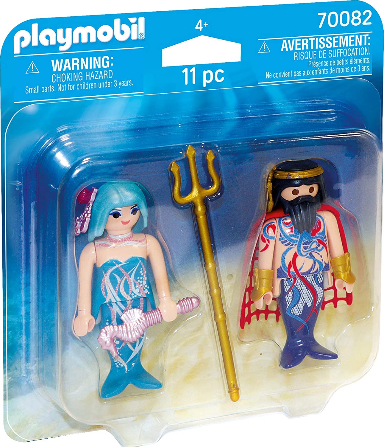 Playmobil Duo Pack - Rei do Mar e Sereia 70082