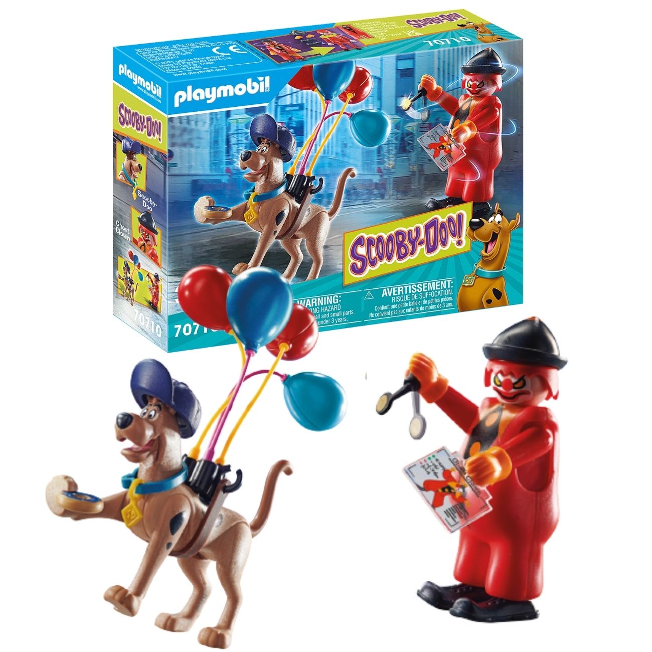 Playmobil Scooby Doo - Aventura com Palhaço Fantasma 70710