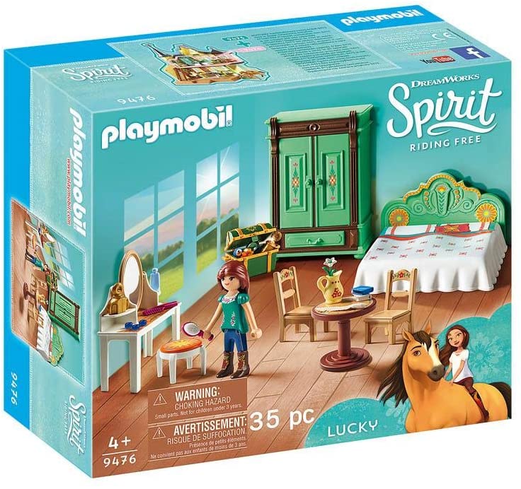Playmobil Spirit - Quarto da Lucky's 9476