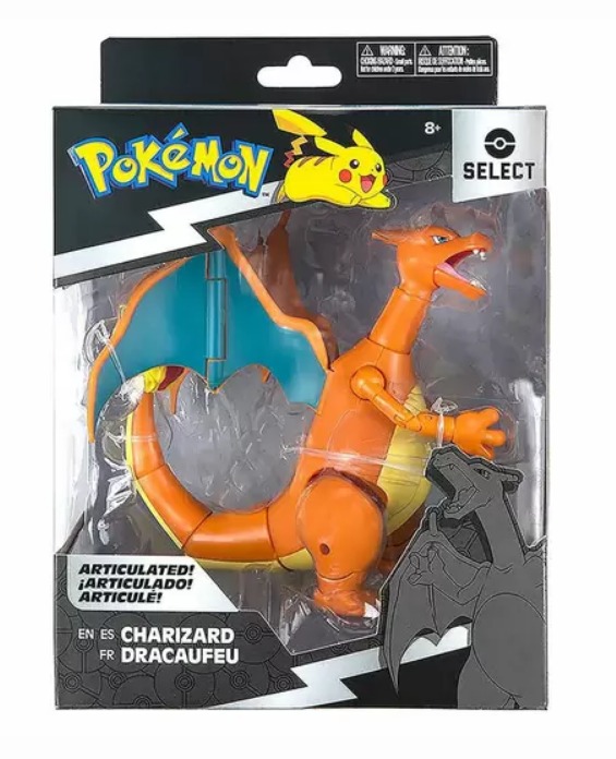 Pokémon  - Figura Articulada 15cm Charizard