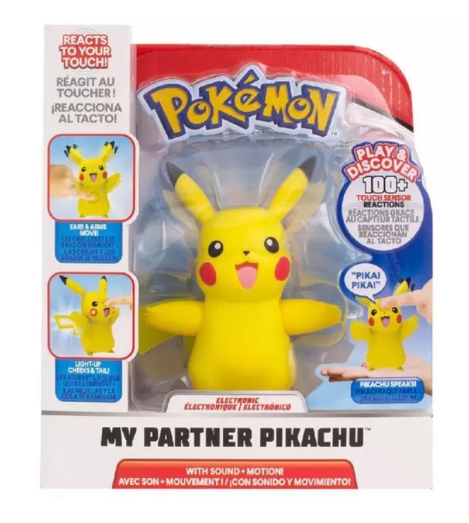 Pokémon - Meu Parceiro Pikachu Com Luz e Som