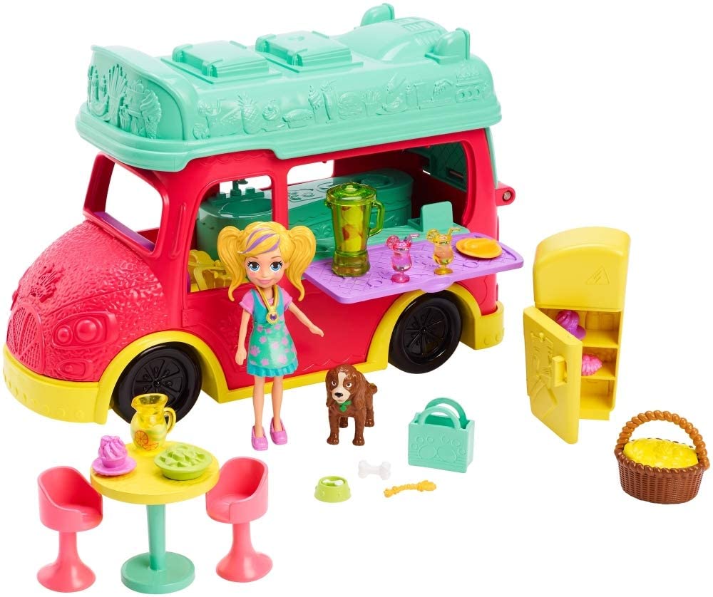 Polly Pocket - Smoothies Food Truck 2 Em 1