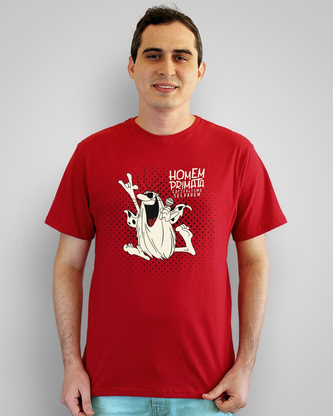 Camiseta Homem Primata, Capitalismo Selvagem - Titãs