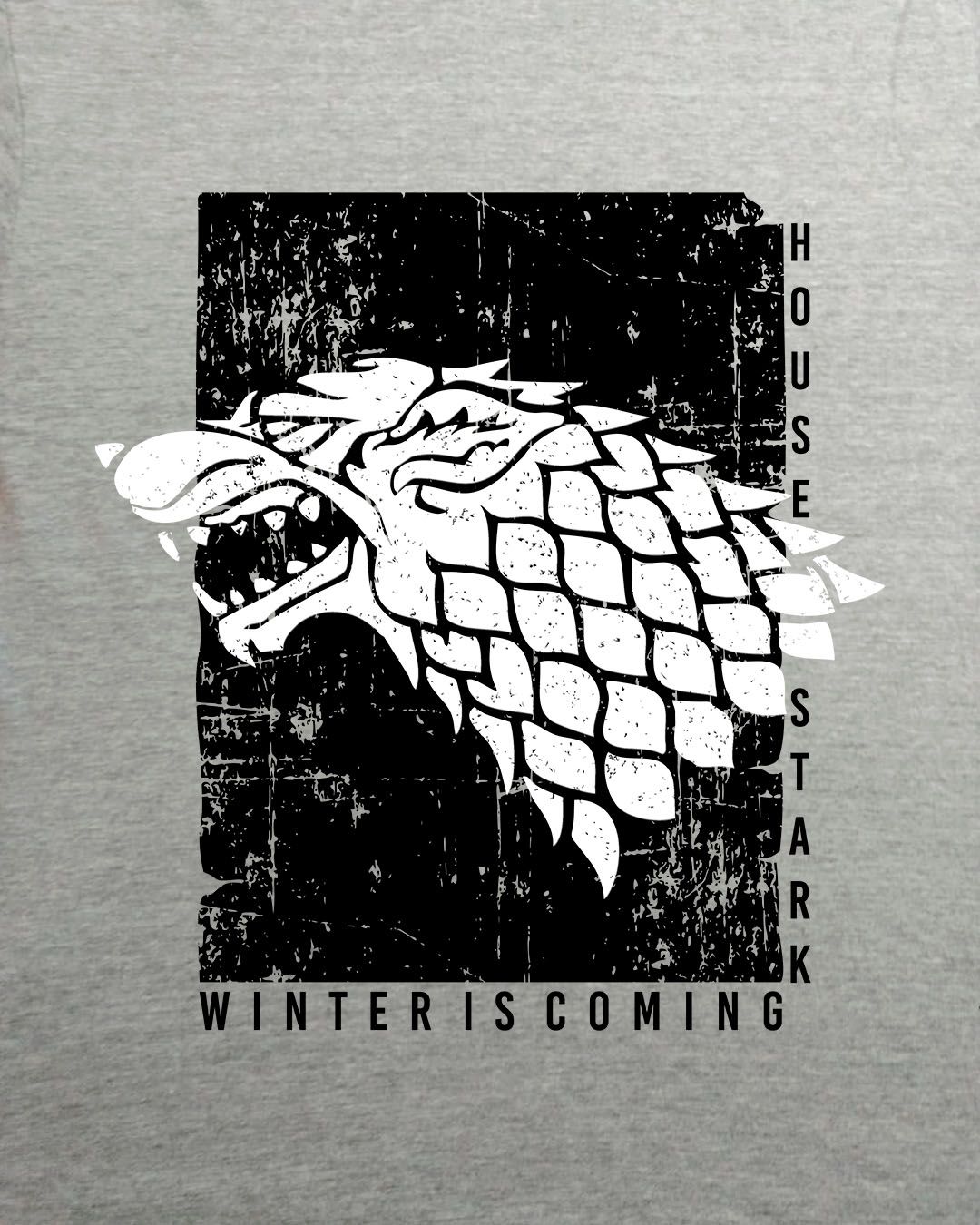 Camiseta House Stark - Winter is coming - Game of Thrones