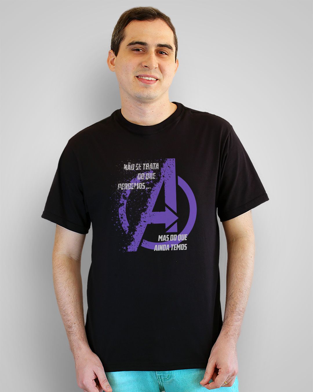 Camiseta Não se trata do que perdemos, mas do que ainda temos - Avengers - Vingadores