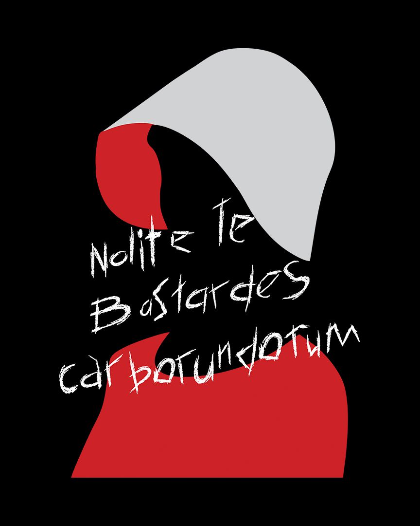 Camiseta Nolite te bastardes carborundorum - The Handmaid's Tale - O Conto da Aia