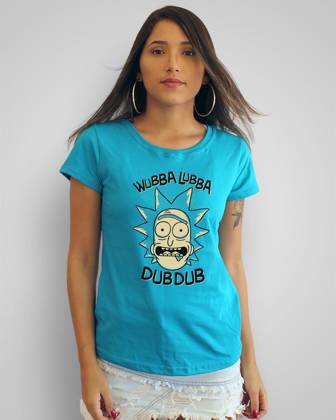 Camiseta Wubba lubba dub dub - Rick and Morty