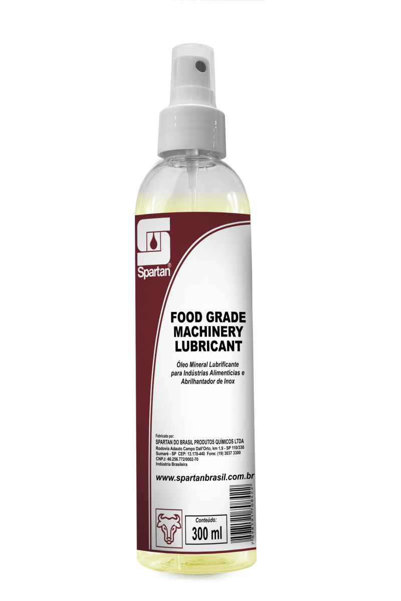 Óleo Lubrificante Food Grade Machinery Lubricant - 300ml  - Higinet