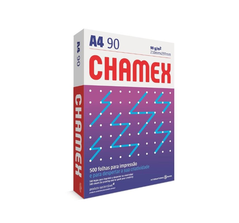 CHAMEX SUPER A4 90G 500 FOLHAS