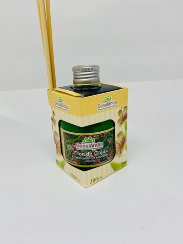 Aromatizante Difusor Aroma Flor De Caju 280 Ml Senalândia
