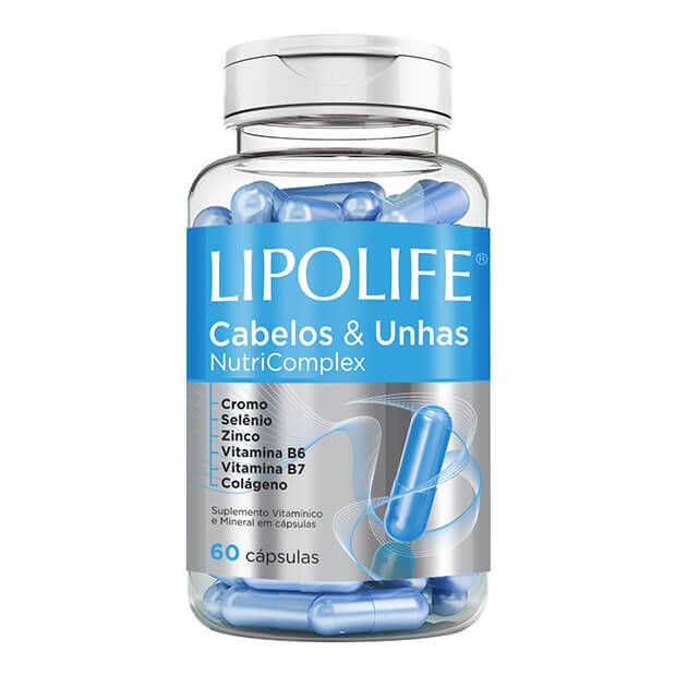 Cabelos & Unhas NutriComplex 60 cápsulas  LIPOLIFE