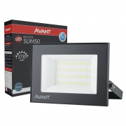 Refletor Slim LED 100W 750 Lumens IP65 Luz Branca
