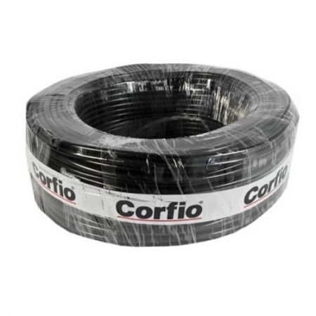 Cabo PP 2x1,0mm Rolo 100mts Corfio