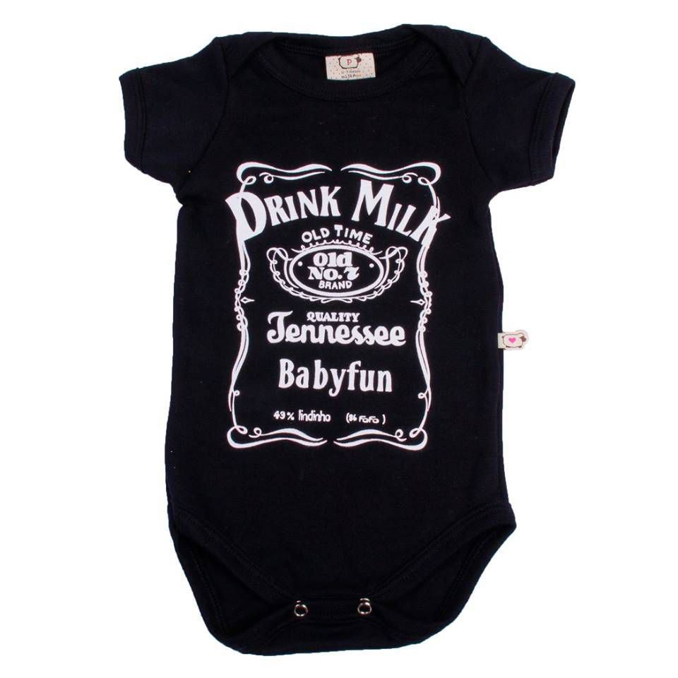Body Bebê Infantil Drink Milk