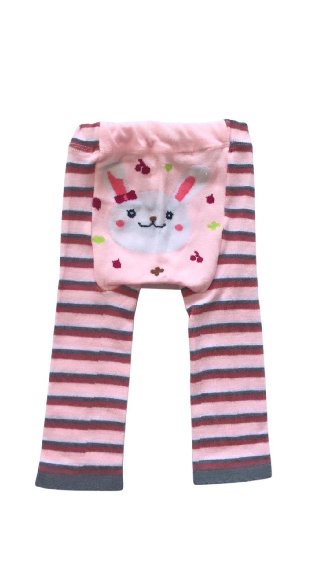 Calça de lã infantil para bebê  coelhinho  meia calça