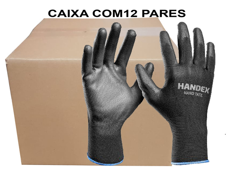 Luva Pu Multitato Hand Tatil - Handex - Ca 41628 Caixa 24 pares