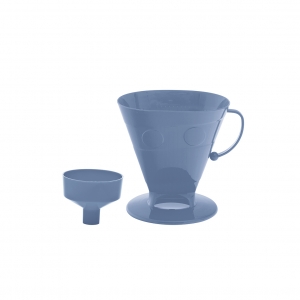 Coador de Café Plástico Azul