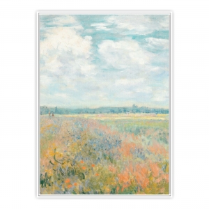 Conjunto com 2 Quadros Decorativos - Pintura de Claude Monet