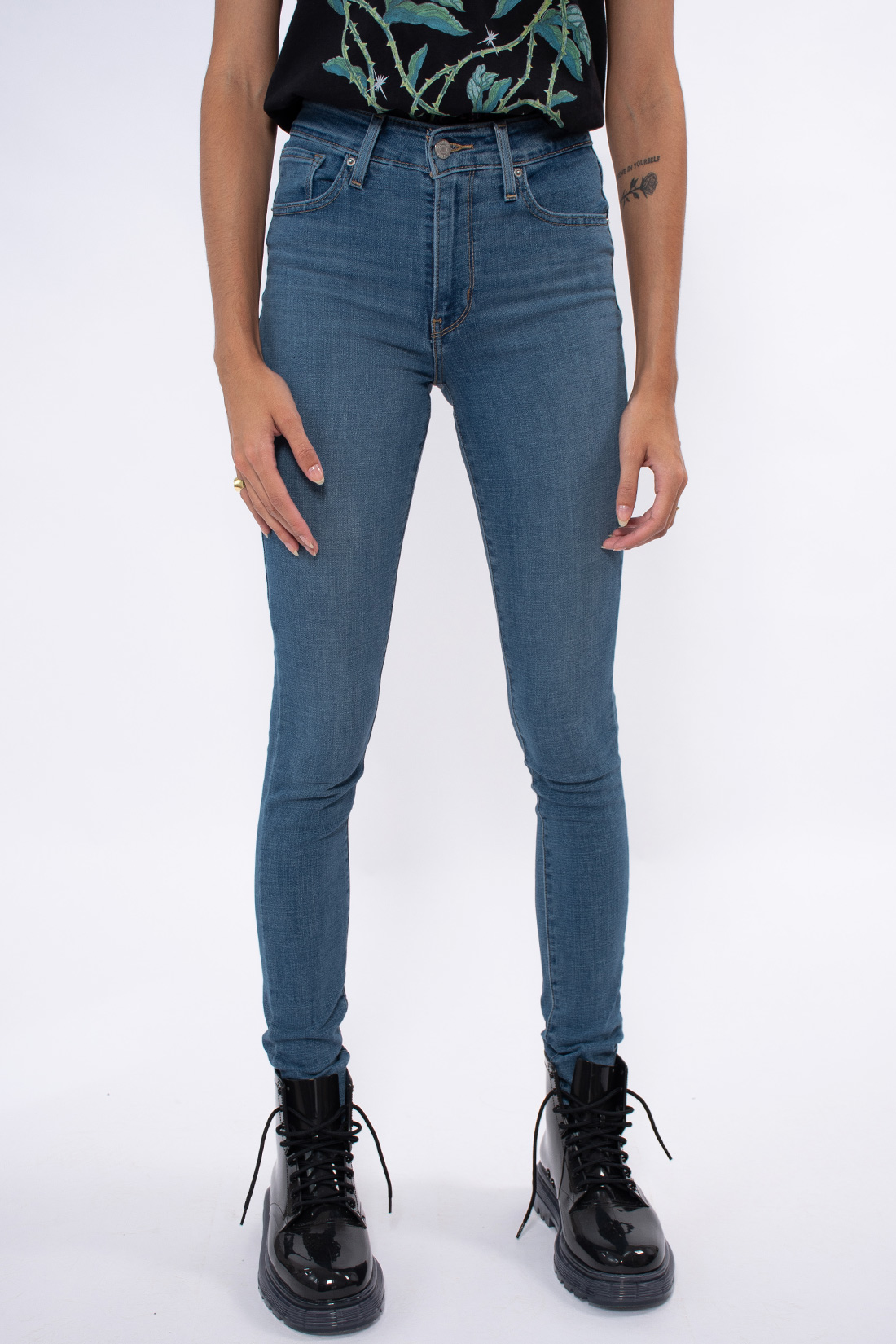 Calca Jeans Levis 721 High-Rise Skinny