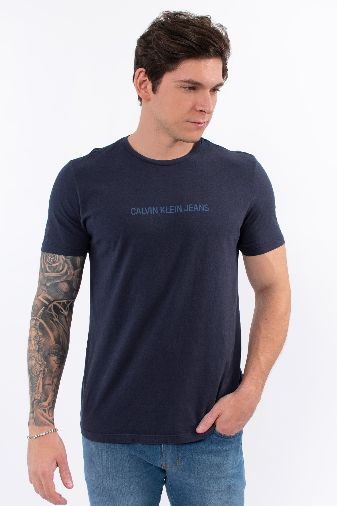 Camiseta Mc Calvin Klein Jeans Logo Basico