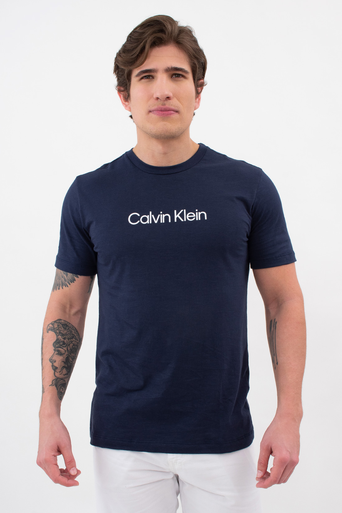 Camiseta Mc Calvin Klein Logo Frontal
