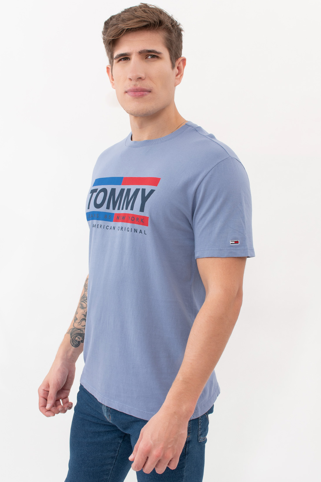 Camiseta Mc Tommy Hilfiger Stright Box